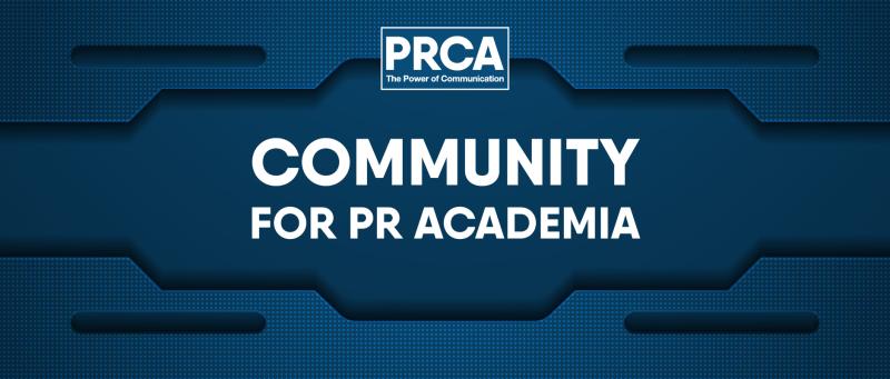 Community for PR academia