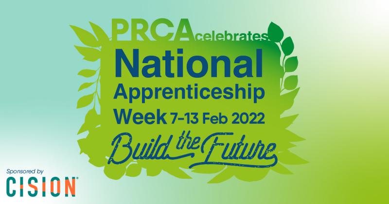 copy reads National Apprenticeship Week 7 to 13 February
