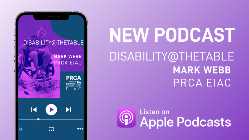 Disability At The Table Podcast with Mark Webb