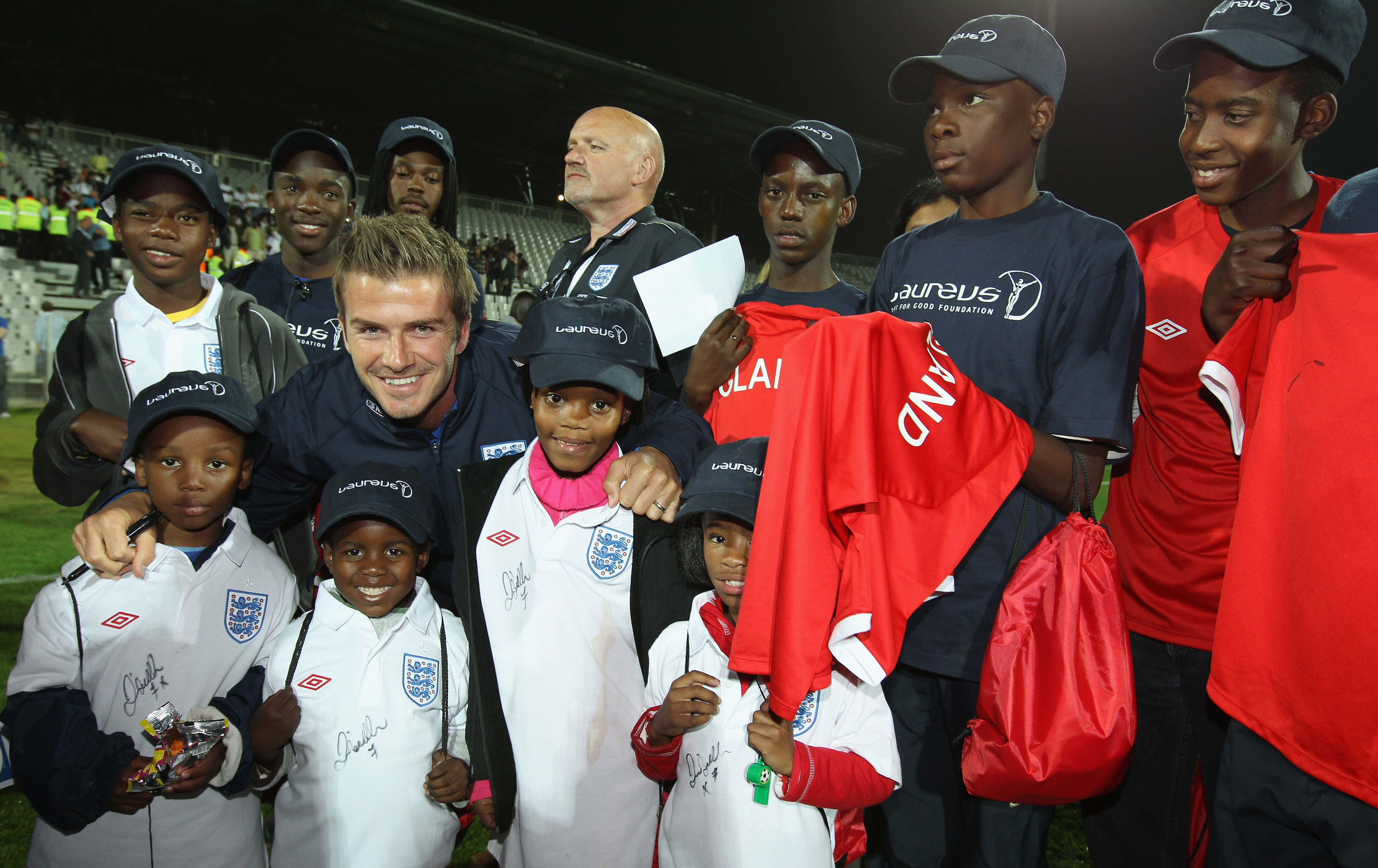 David Beckham, Laureus, Laureus Sport for Good, South Africa